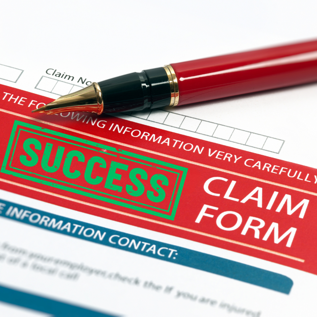 Person collecting car finance documents with a checklist of necessary paperwork for filing a claim